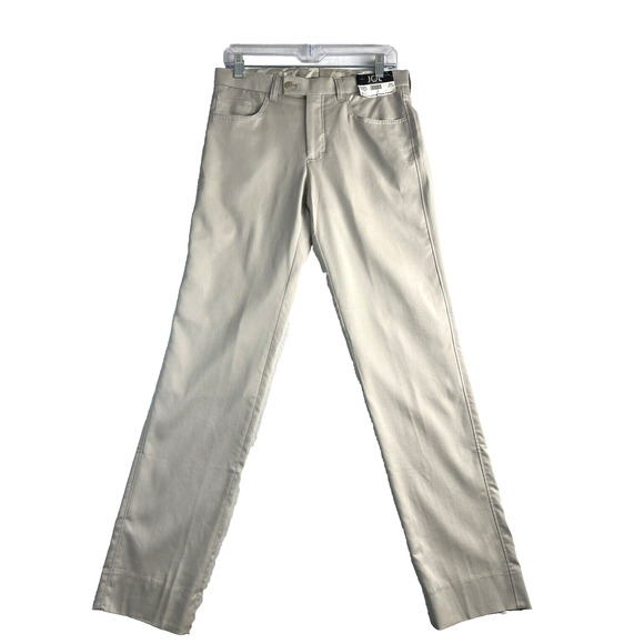 Joseph Abboud Joe Chino Pants Mens Size 30x32 Beige Stretch Extreme Slim Fit New - Picture 1 of 12